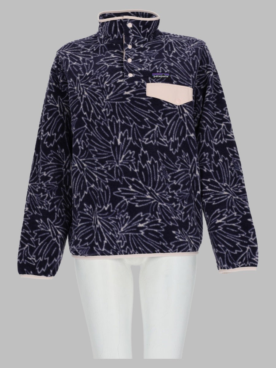 Patagonia Women's Pile Synchilla® Snap ® Sweatshirt Blue