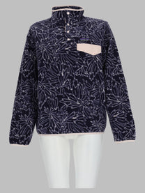 Patagonia Women's Pile Synchilla® Snap ® Sweatshirt Blue