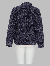Patagonia Women's Pile Synchilla® Snap ® Sweatshirt Blue, view 2