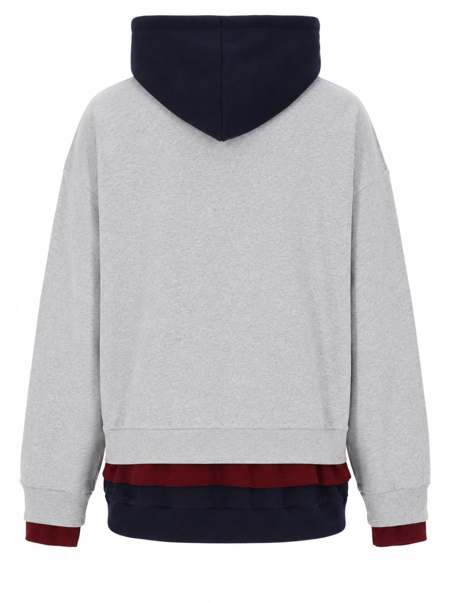 Balenciaga Men's Multistrato Sweatshirt Grey, view 2