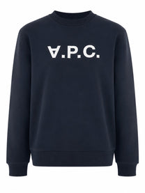 A.P.C Women's Felpa Standard Grand Vpc Gots Blue