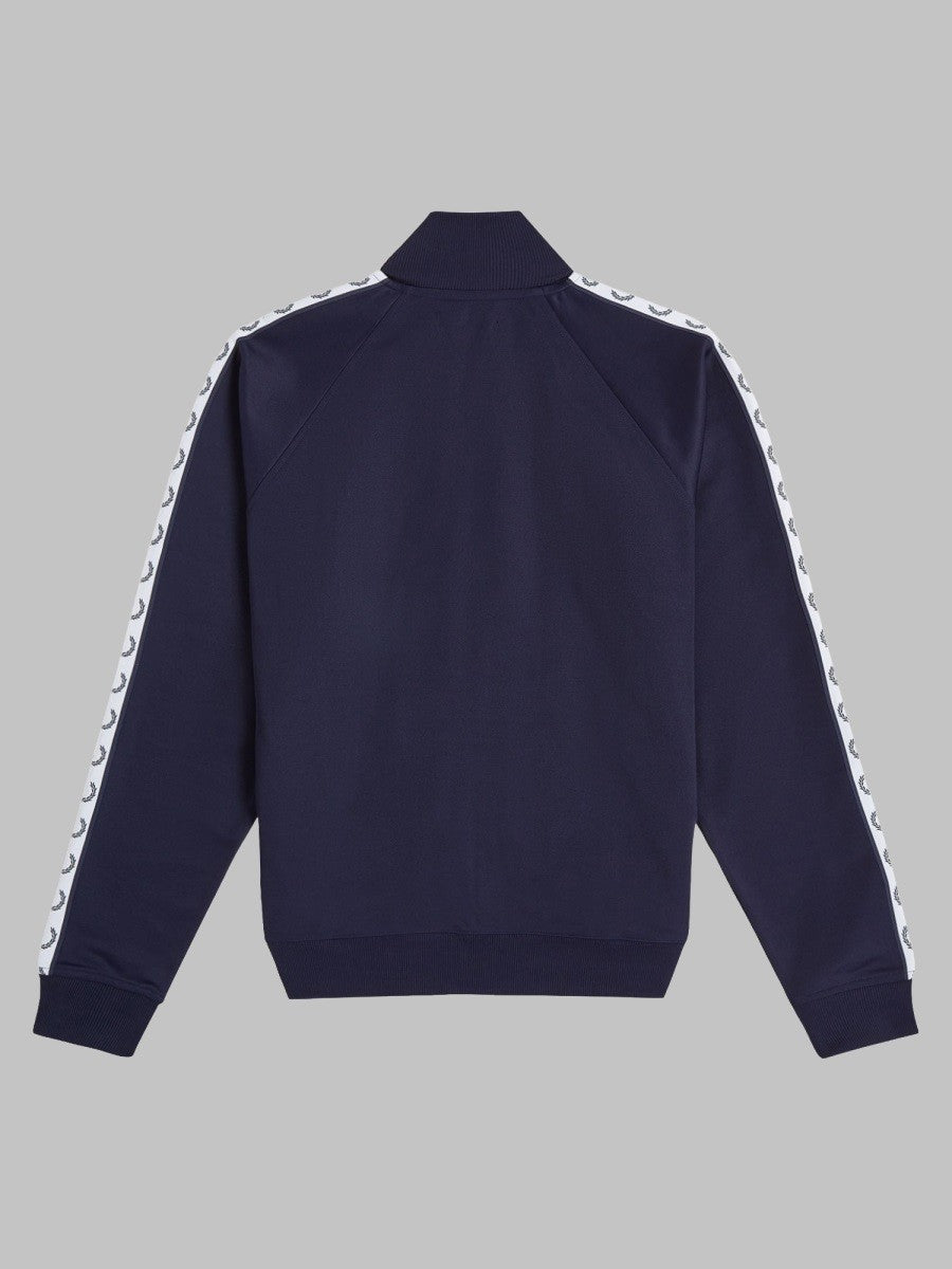 Fred Perry Men's Felpa Tracksuit Con Zip Blue