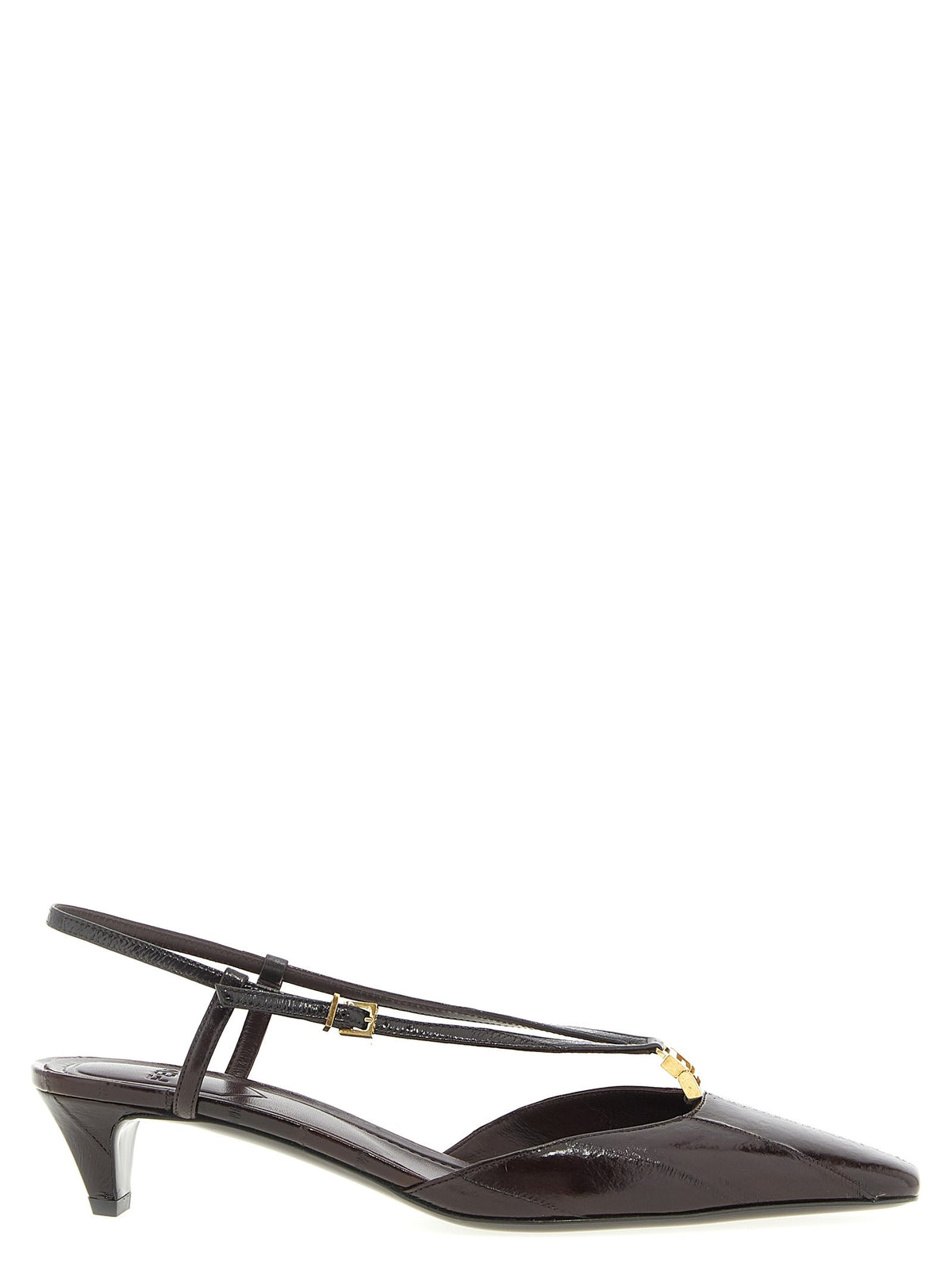 Fendi Fendi Ffold Slingback Brown