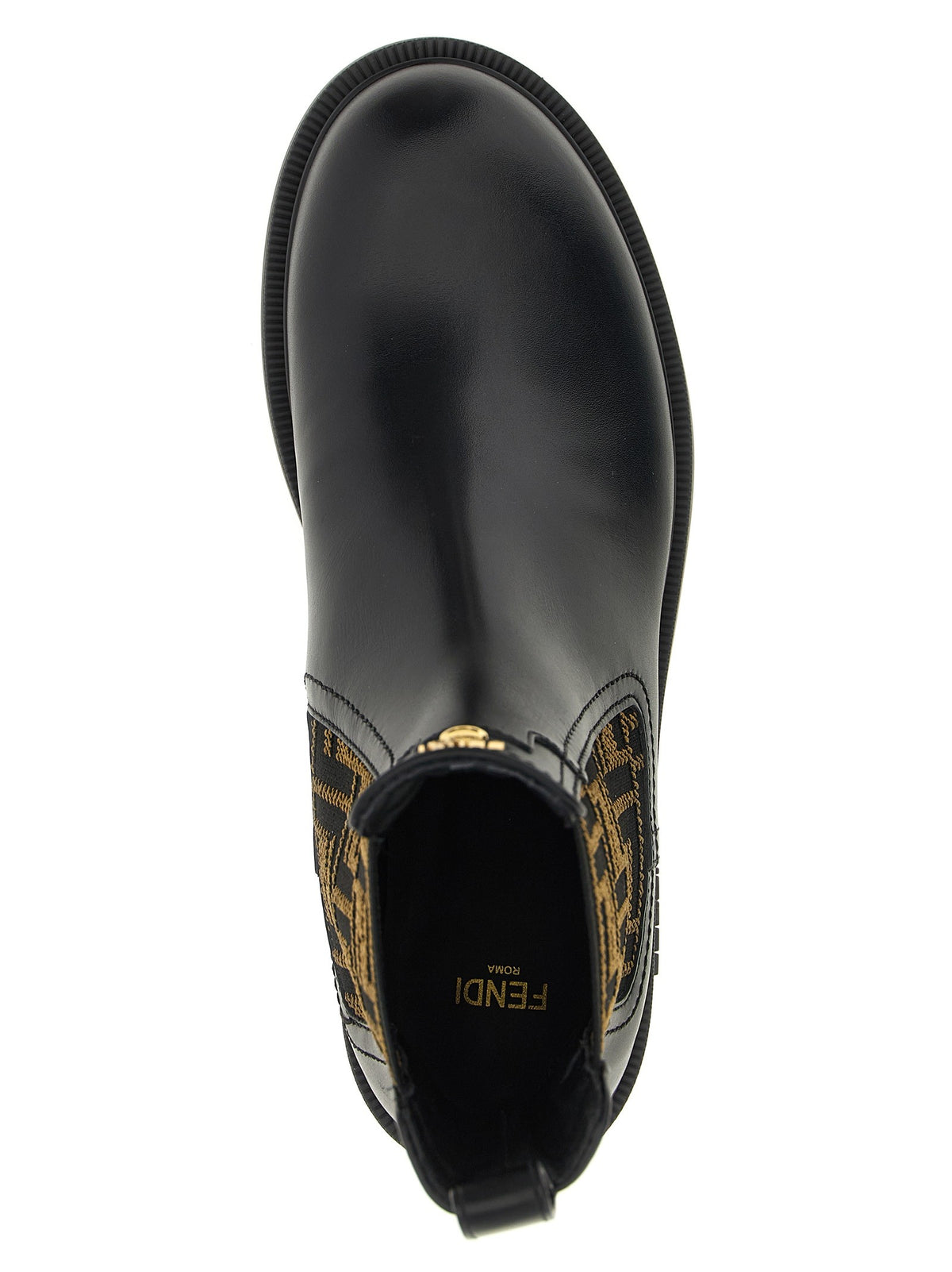 Fendi Fendi Filo Ankle Boots Black