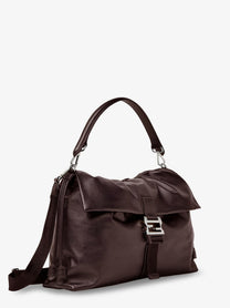 Fendi Men's Fendi Flux Maxi Messanger Handbag Brown
