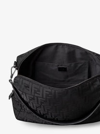 Fendi Men's Fendi Lui Large Shoulder Bag Black