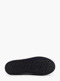 Fendi Men's Fendi Match FF Jacquard and Suede Sneakers Black