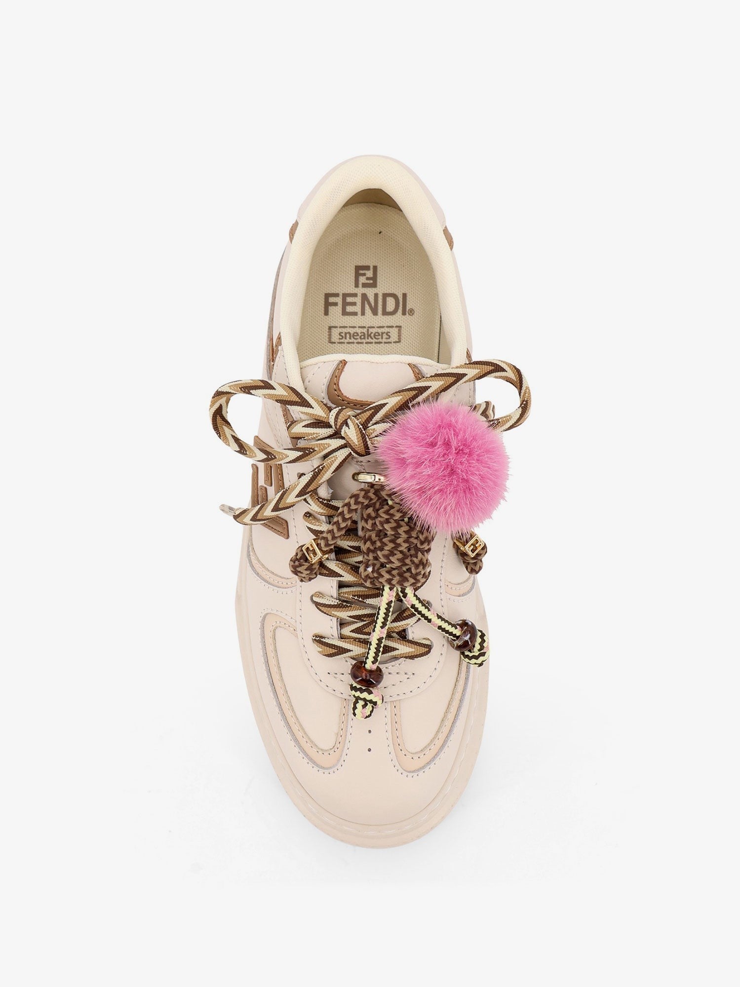 Fendi Women's Fendi Match Sneakers Gold