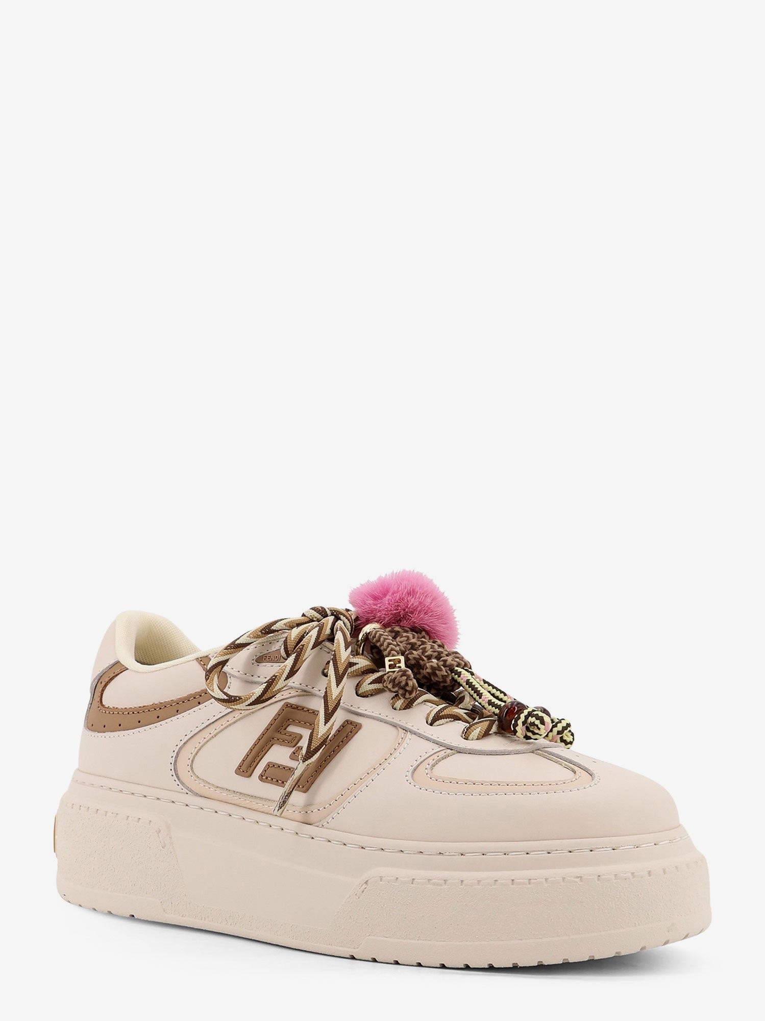 Fendi Women's Fendi Match Sneakers Gold
