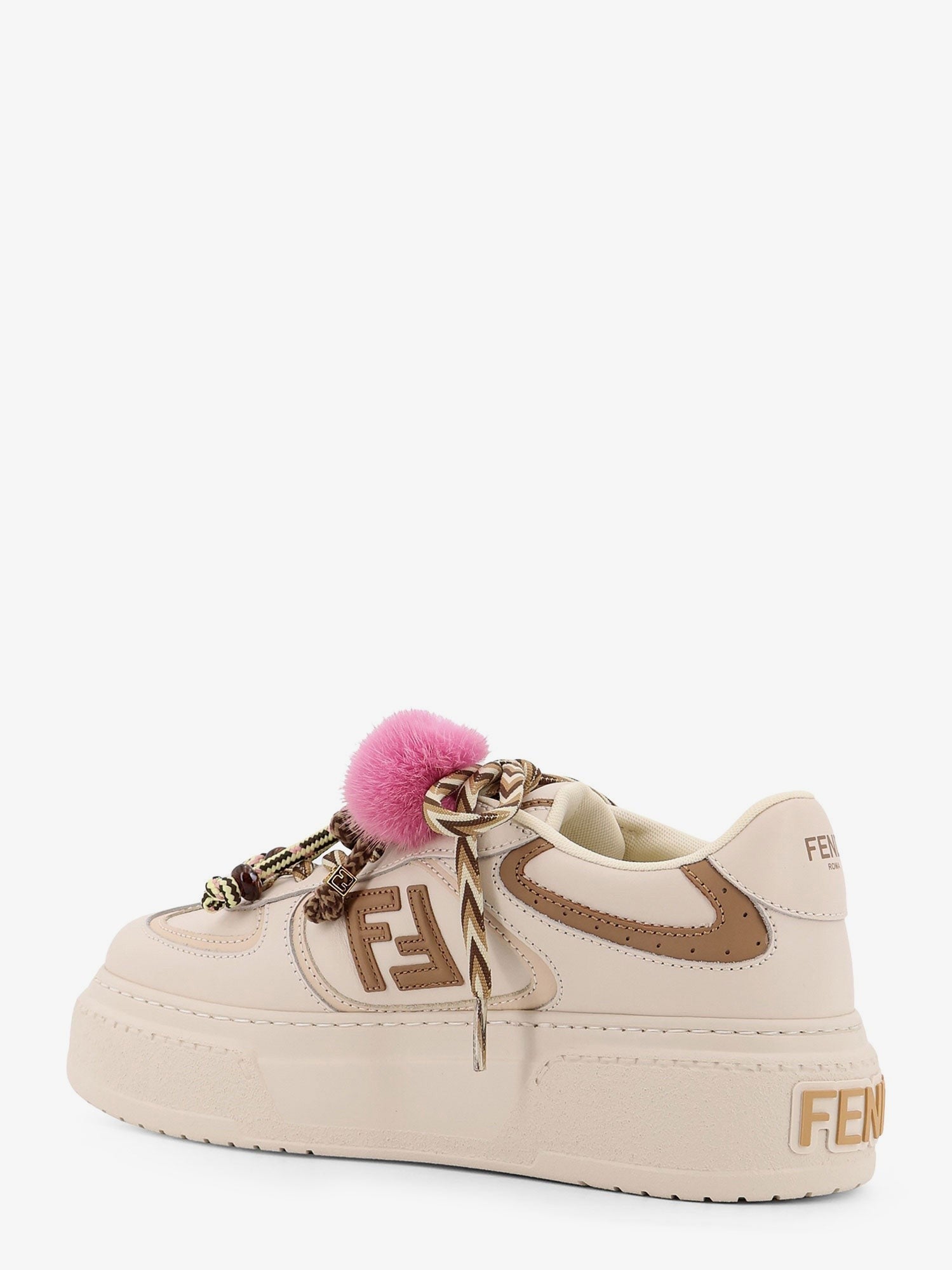 Fendi Women's Fendi Match Sneakers Gold