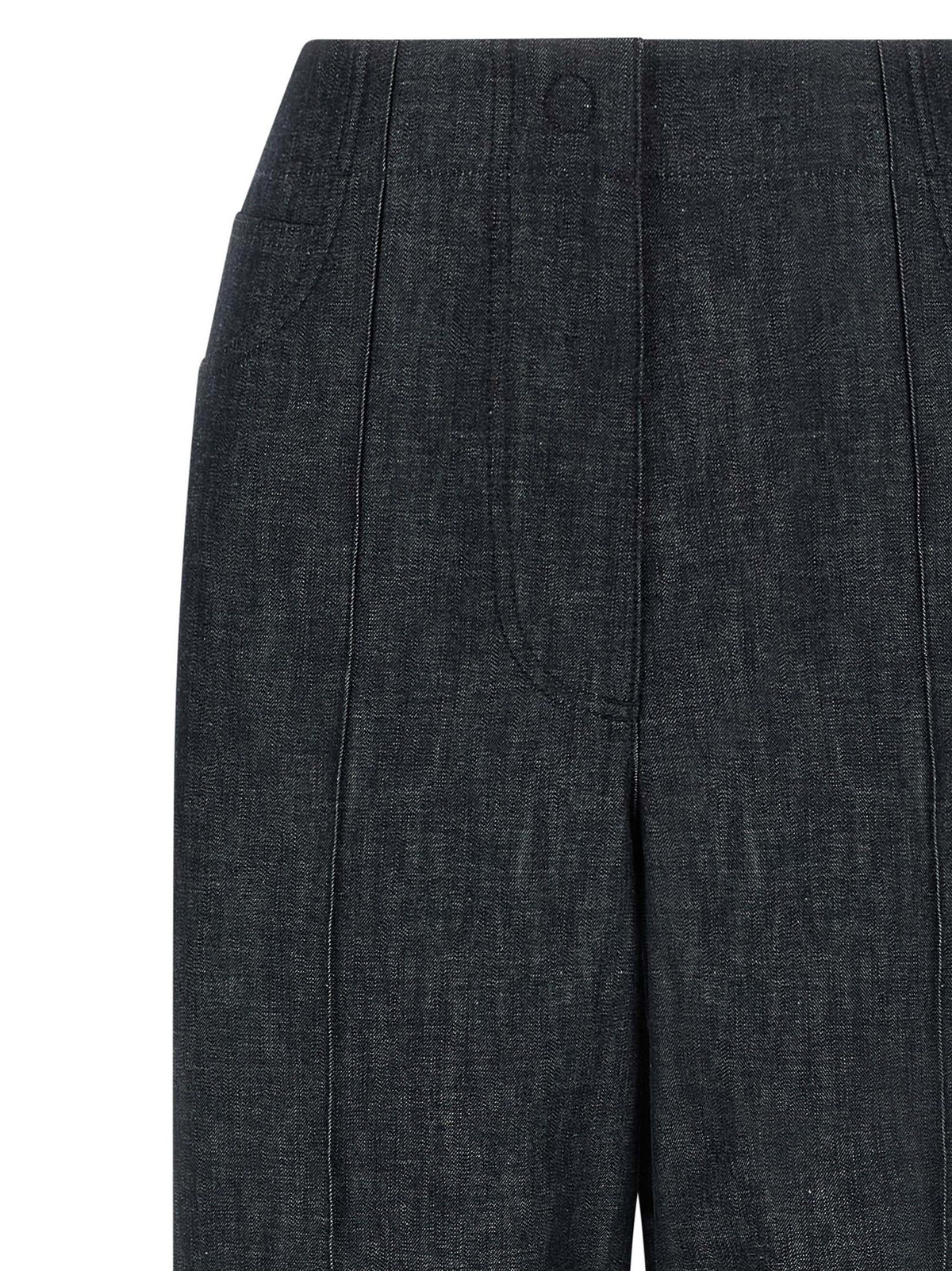 Fendi Fendi Roma Patch Jeans Blue
