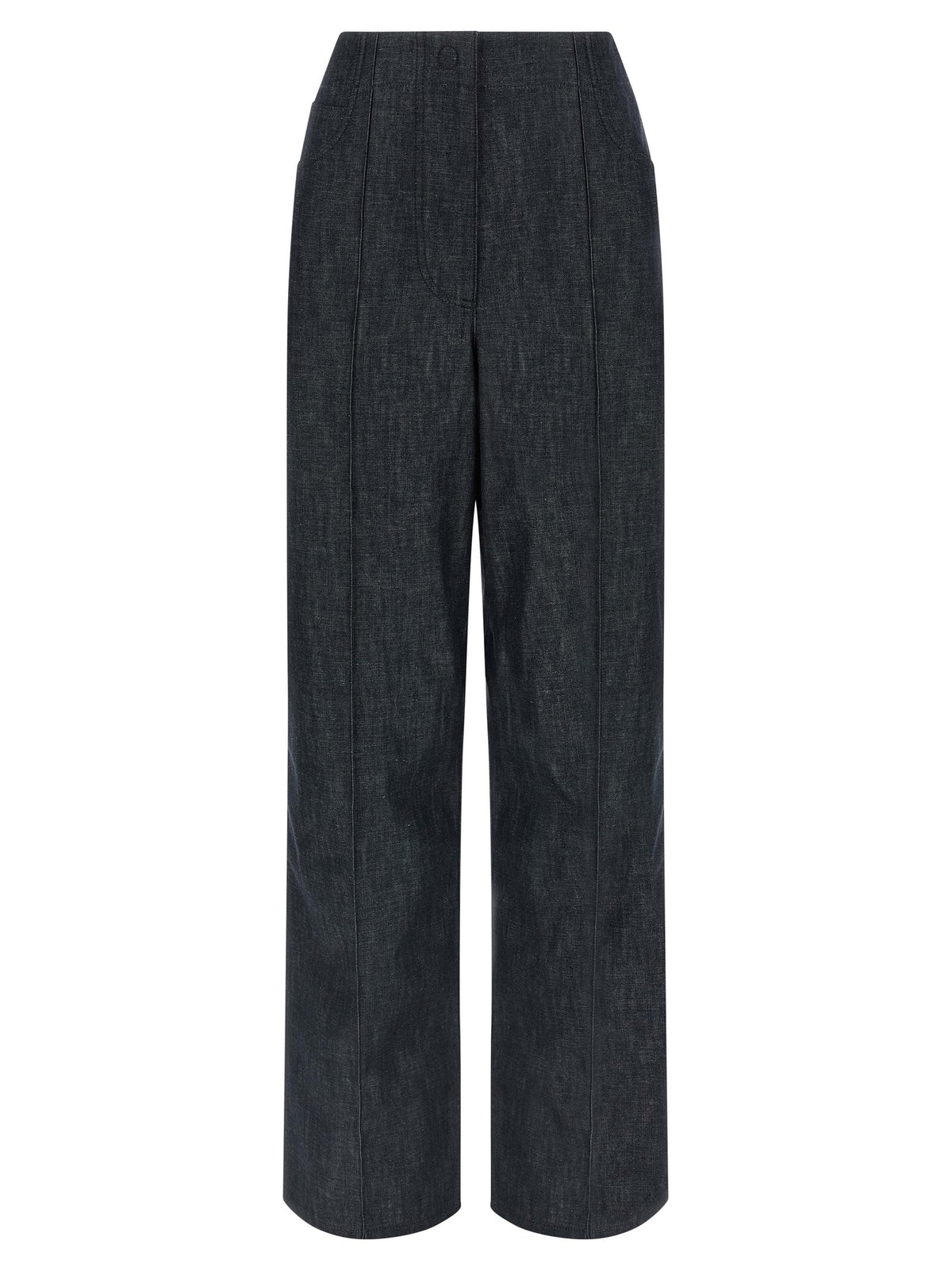 Fendi Fendi Roma Patch Jeans Blue
