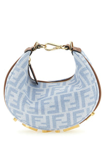 Fendi Fendigraphy Mini Handbag Blue