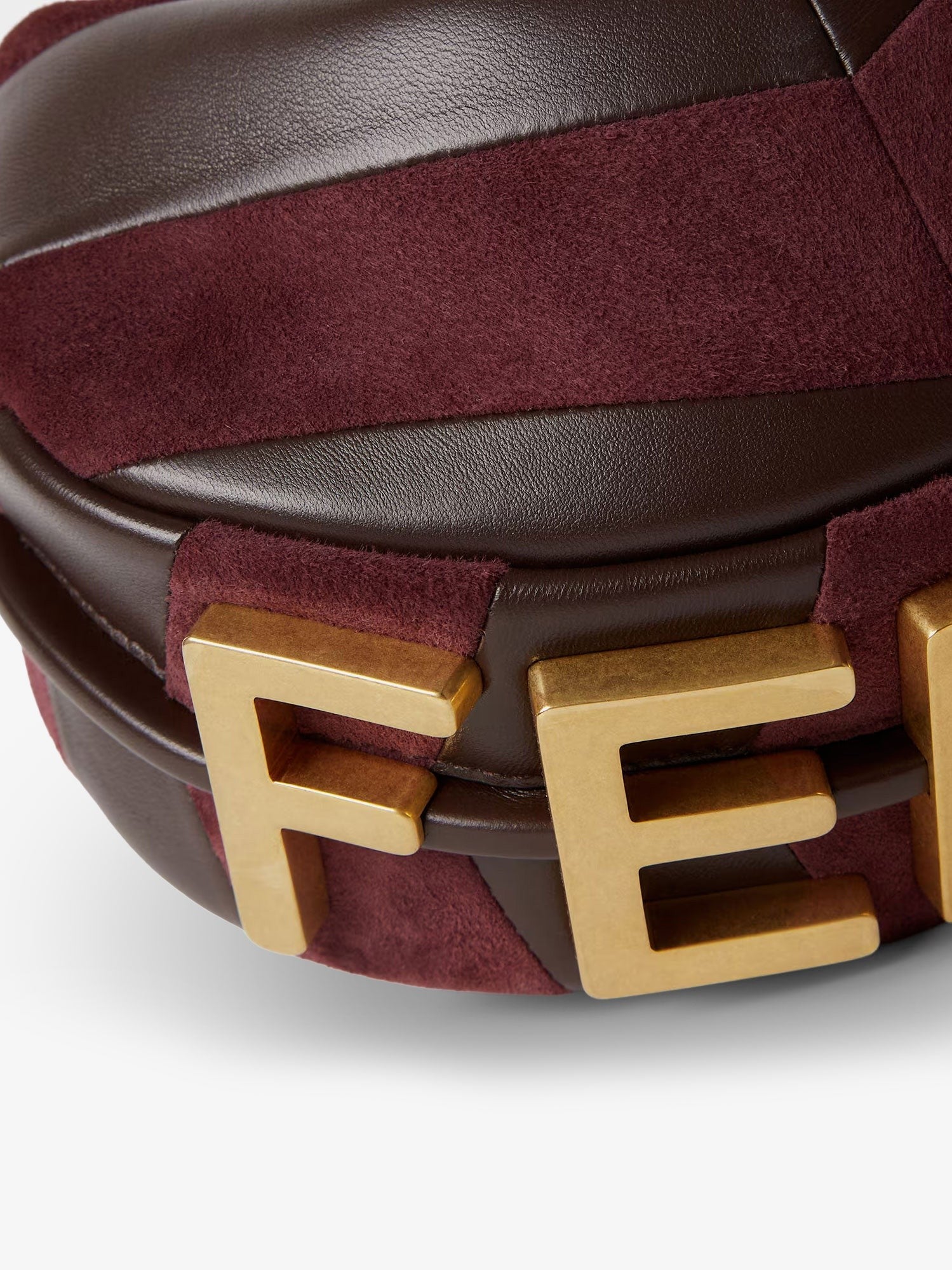 Fendi Women's Fendigraphy Mini Handbag Gold