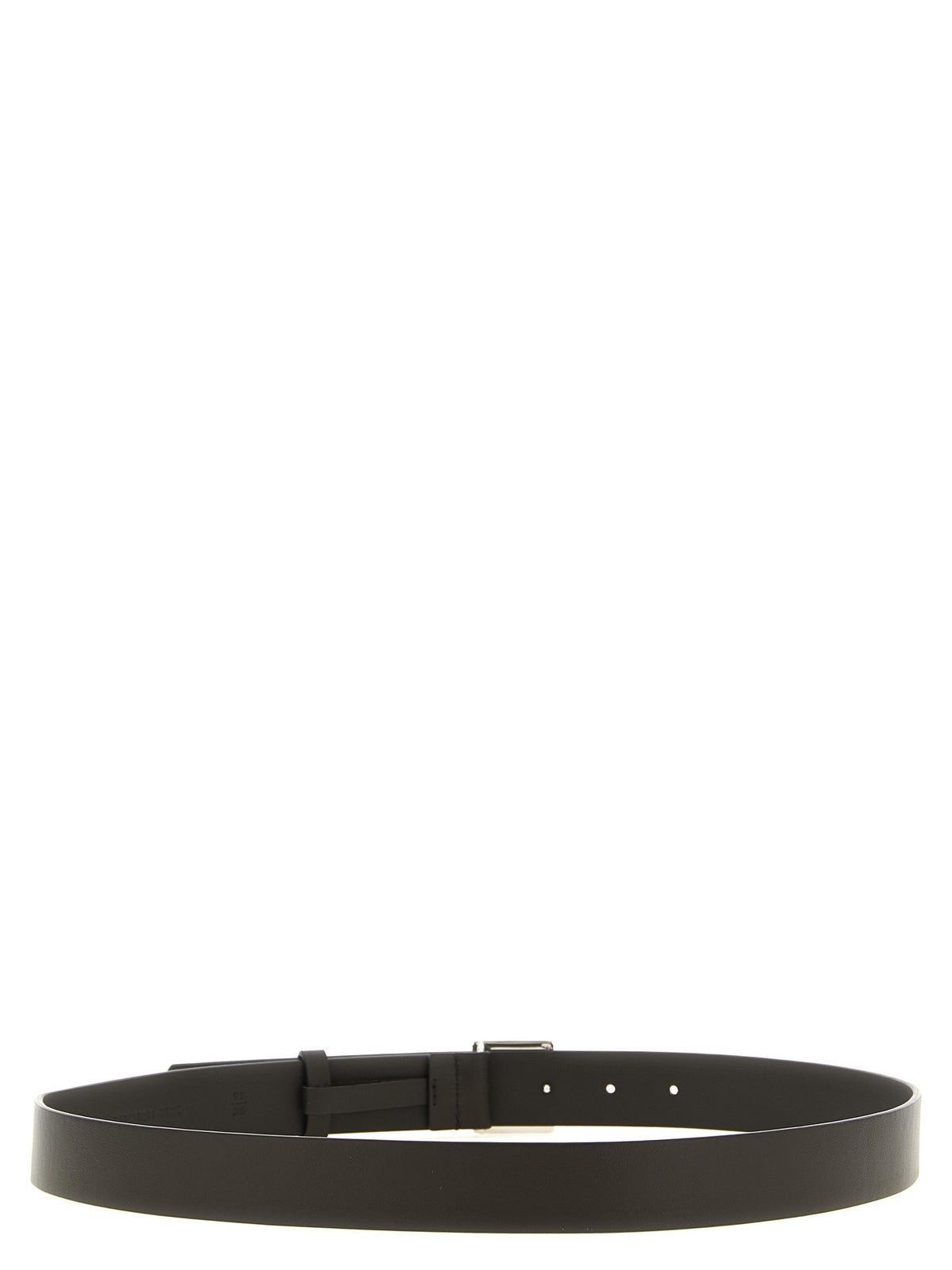 Fendi Men's Leather Belt Black
