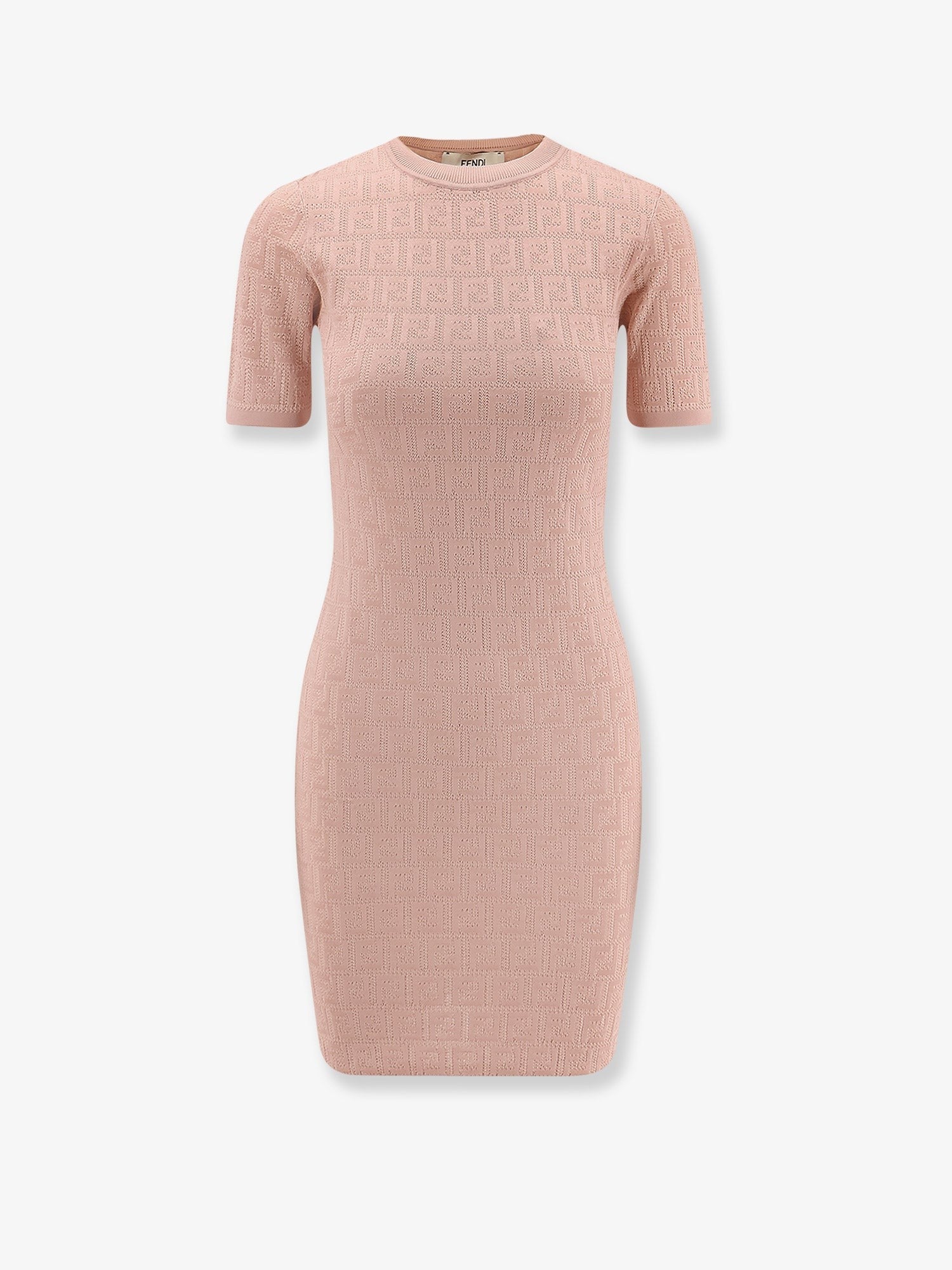 Fendi Women's FF Cotton Dress Blue