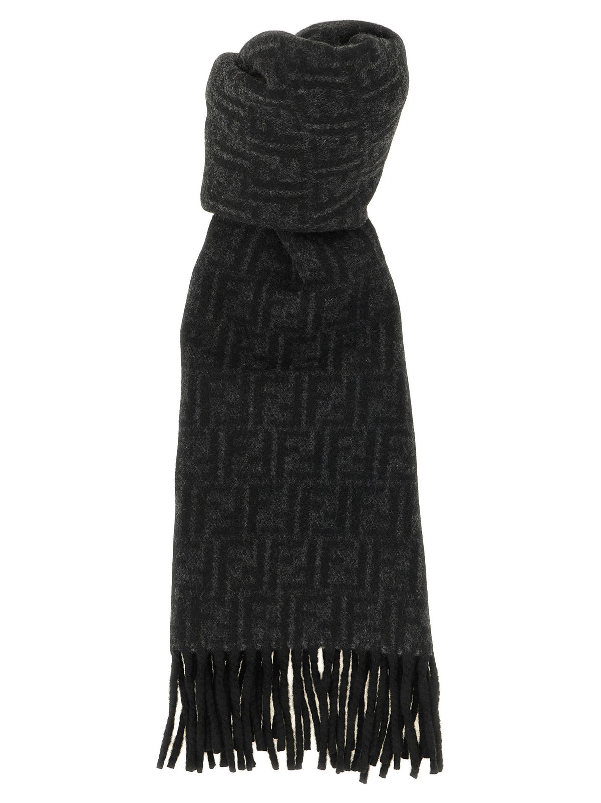 Fendi FF Double Face Scarf Black