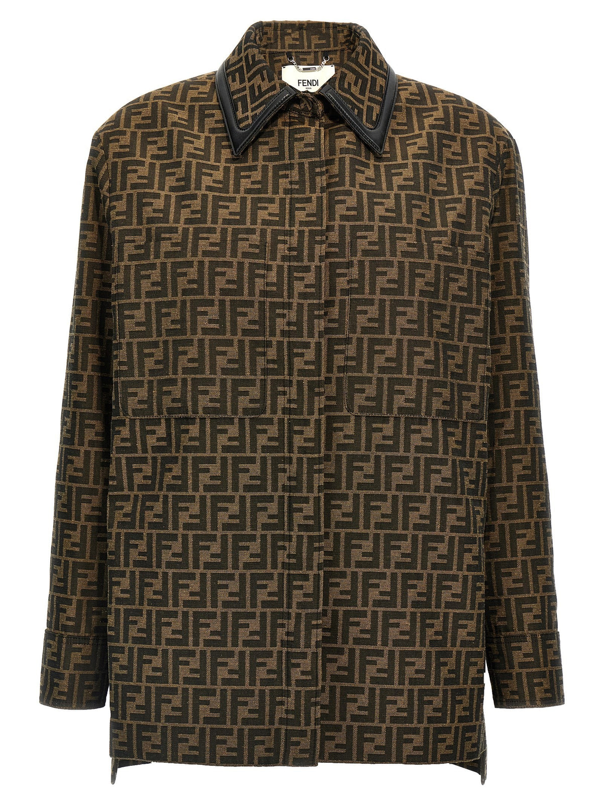 Fendi FF Jacket Brown