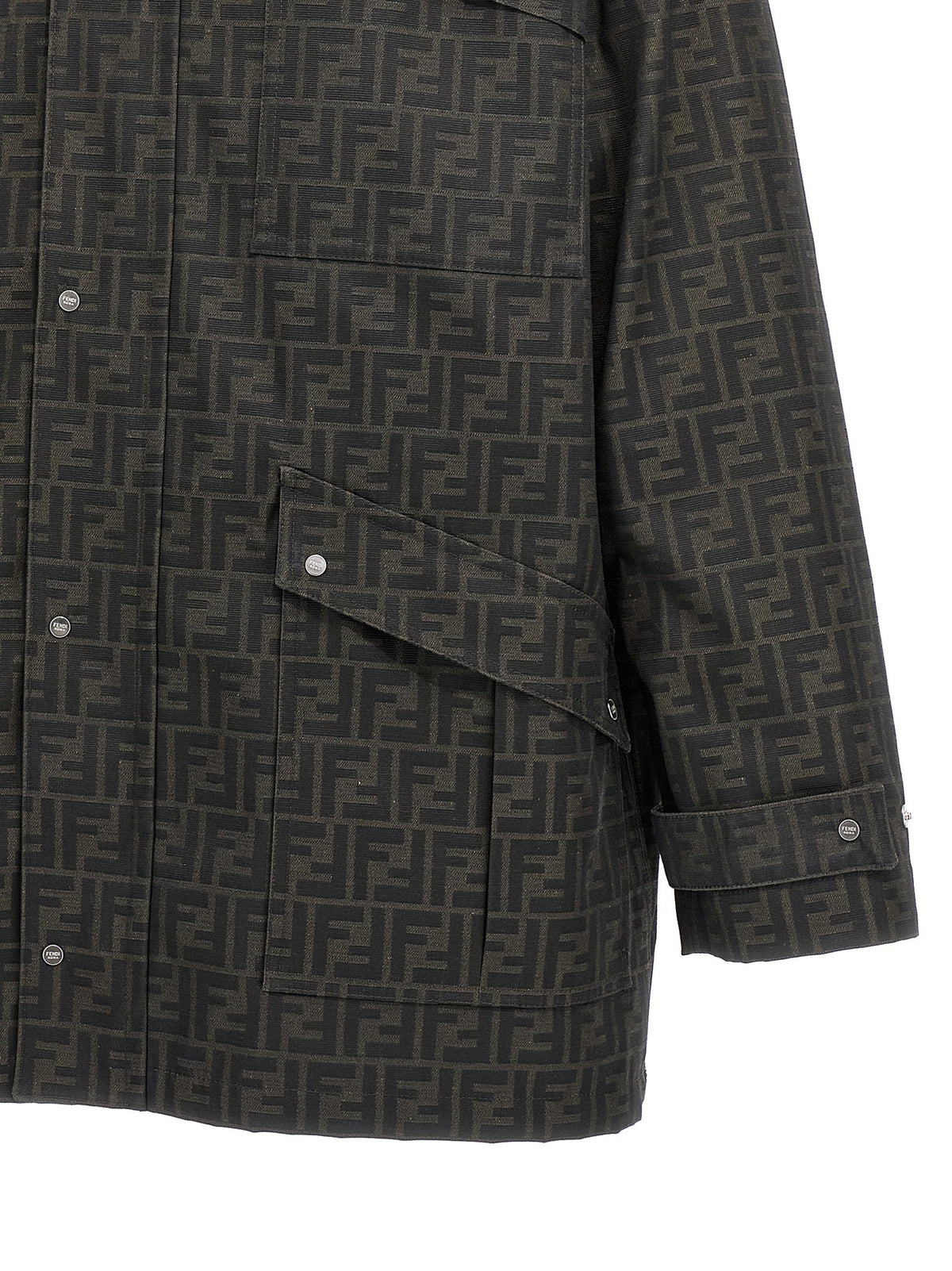 Fendi FF Jacket Brown
