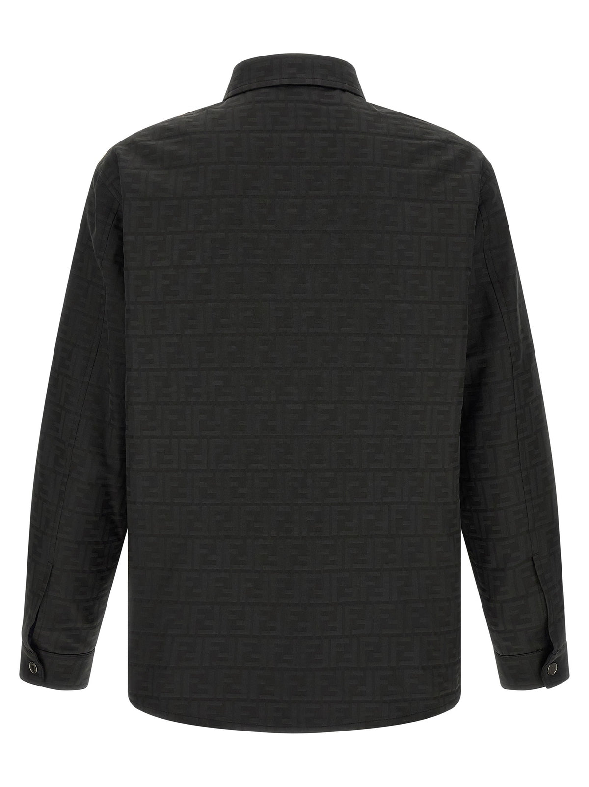 Fendi FF Jacquard Overshirt Black