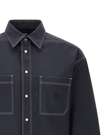 Fendi FF Selleria Shirt Blue