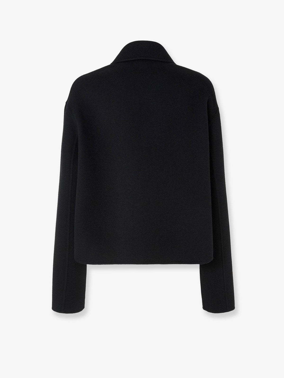 Fendi Women's FF Zucca Double Wool Blouson Black