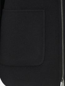 Fendi Women's FF Zucca Double Wool Blouson Black