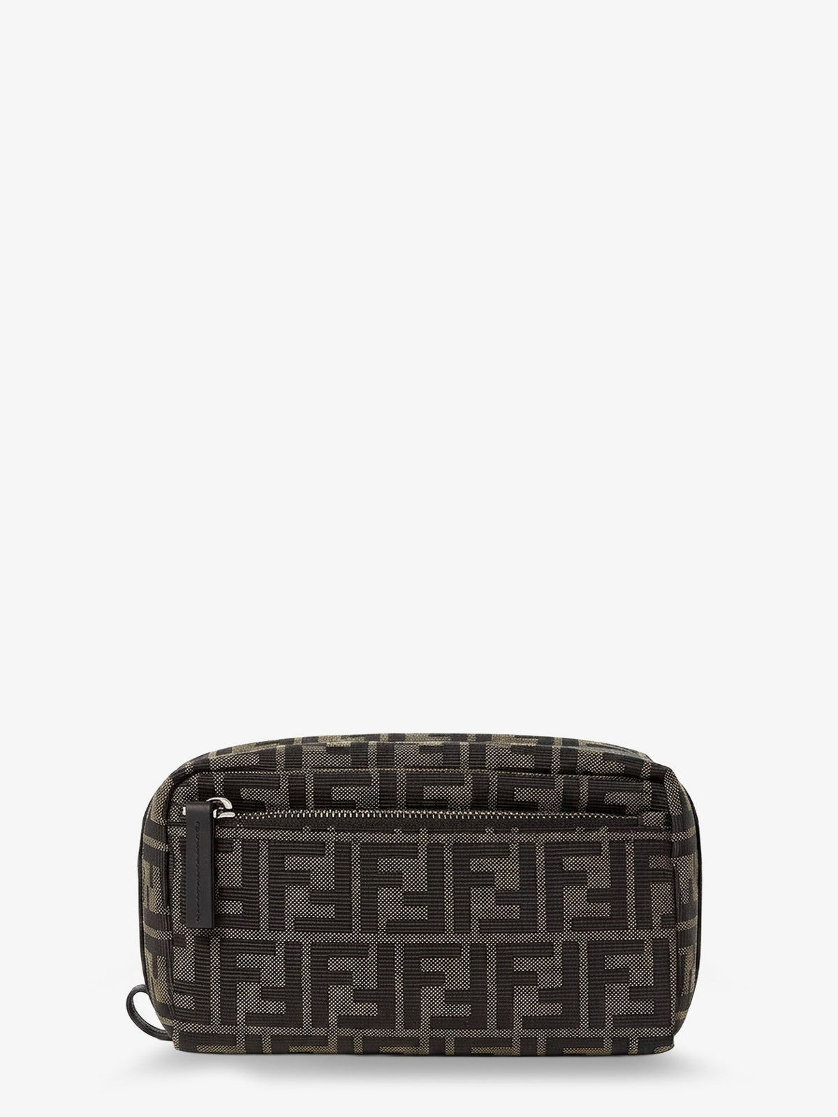 Fendi Men's Small Double Zip Beauty Brown
