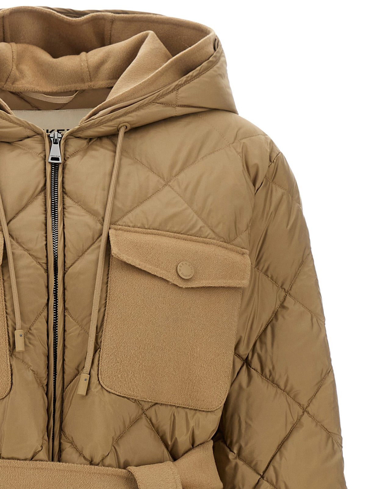 Weekend Max Mara Fidato Down Jacket Beige, view 4