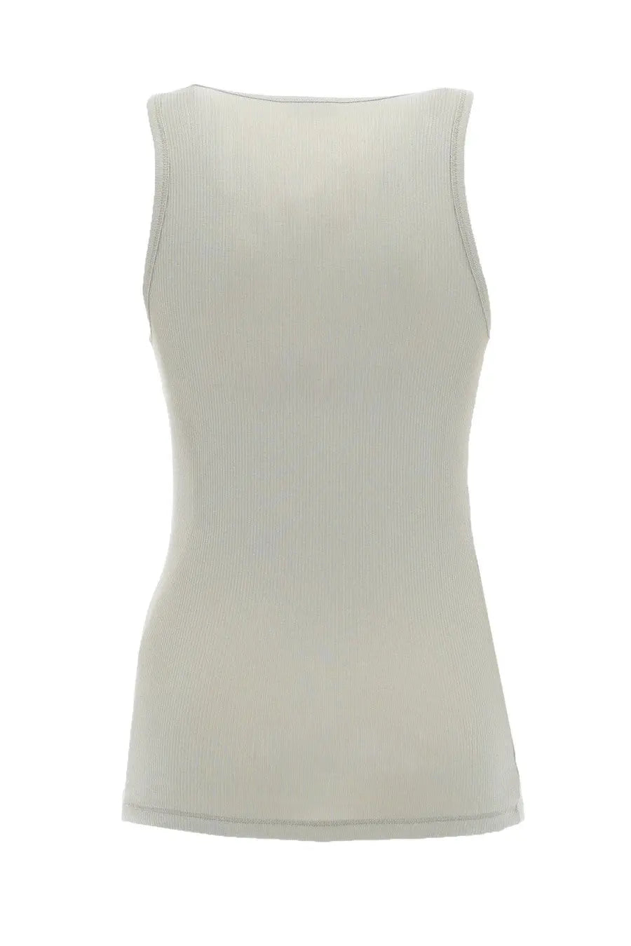 Filippa K women’s thin ribbed tank top in soft off white made from lightweight fabric for casual wear