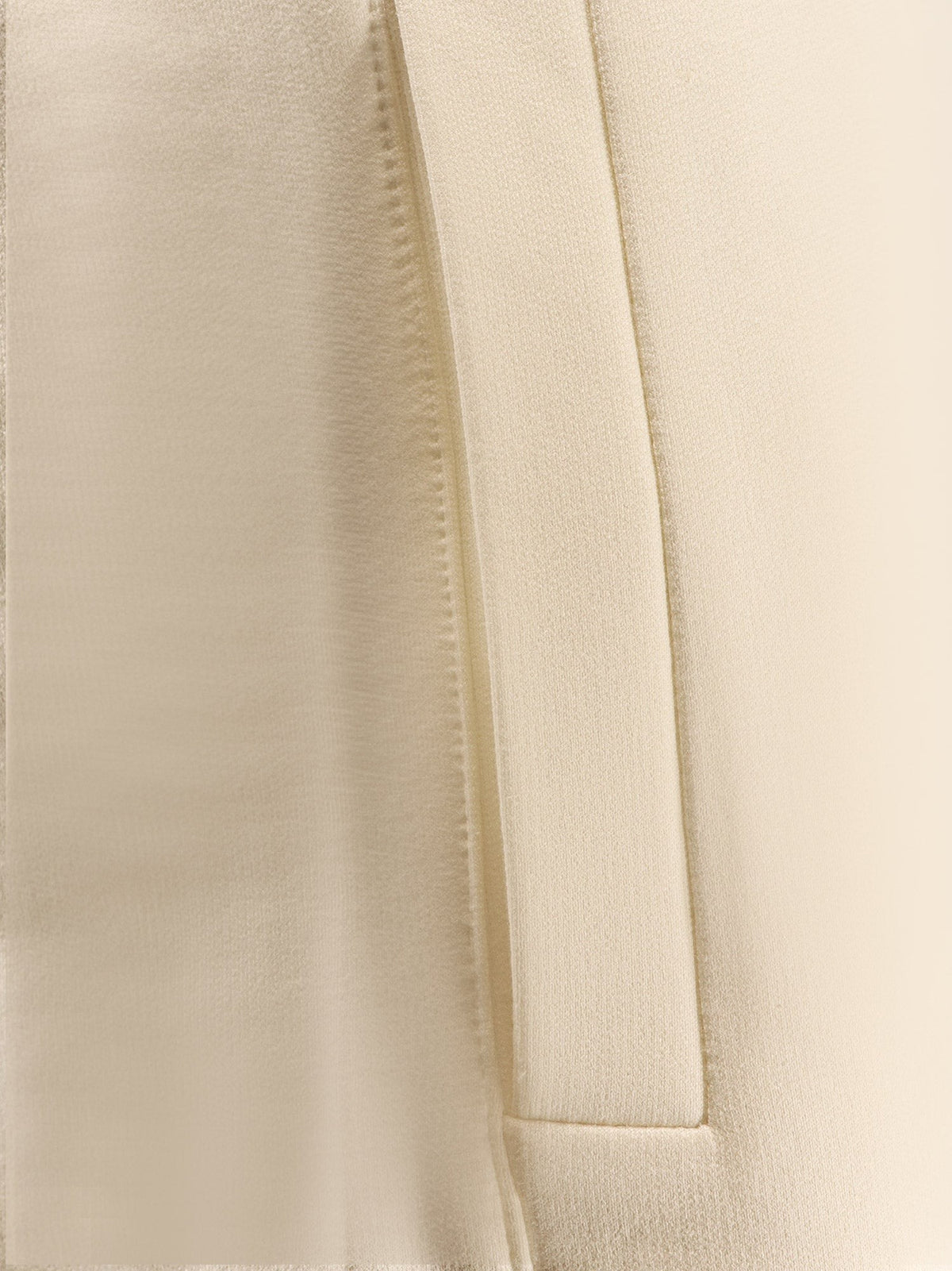 Max Mara Women's Filovia Jogger Silk and Cotton Trousers White
