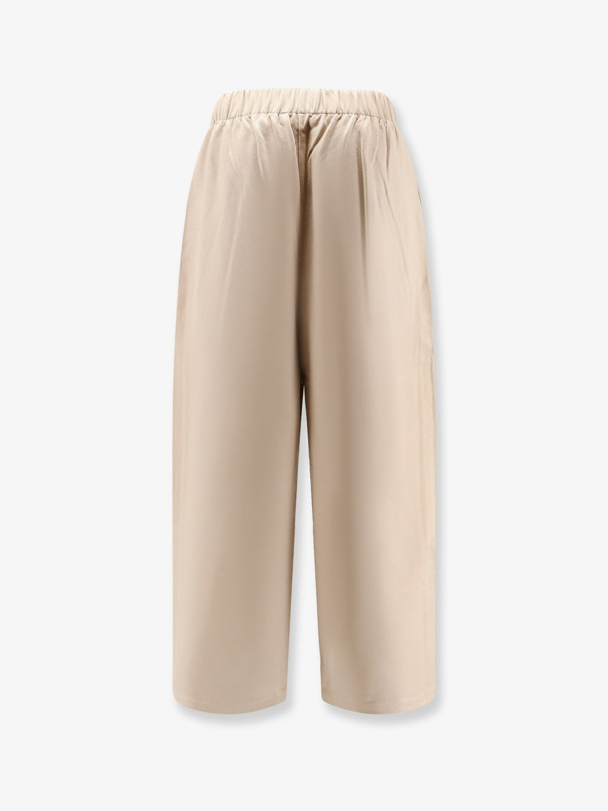 Max Mara Women's Filovia Silk and Cotton Jogger Trousers Beige