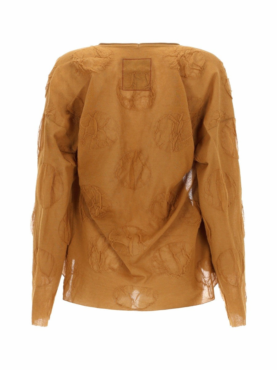 Uma Wang Women's Fine Knit Cardigan Beige