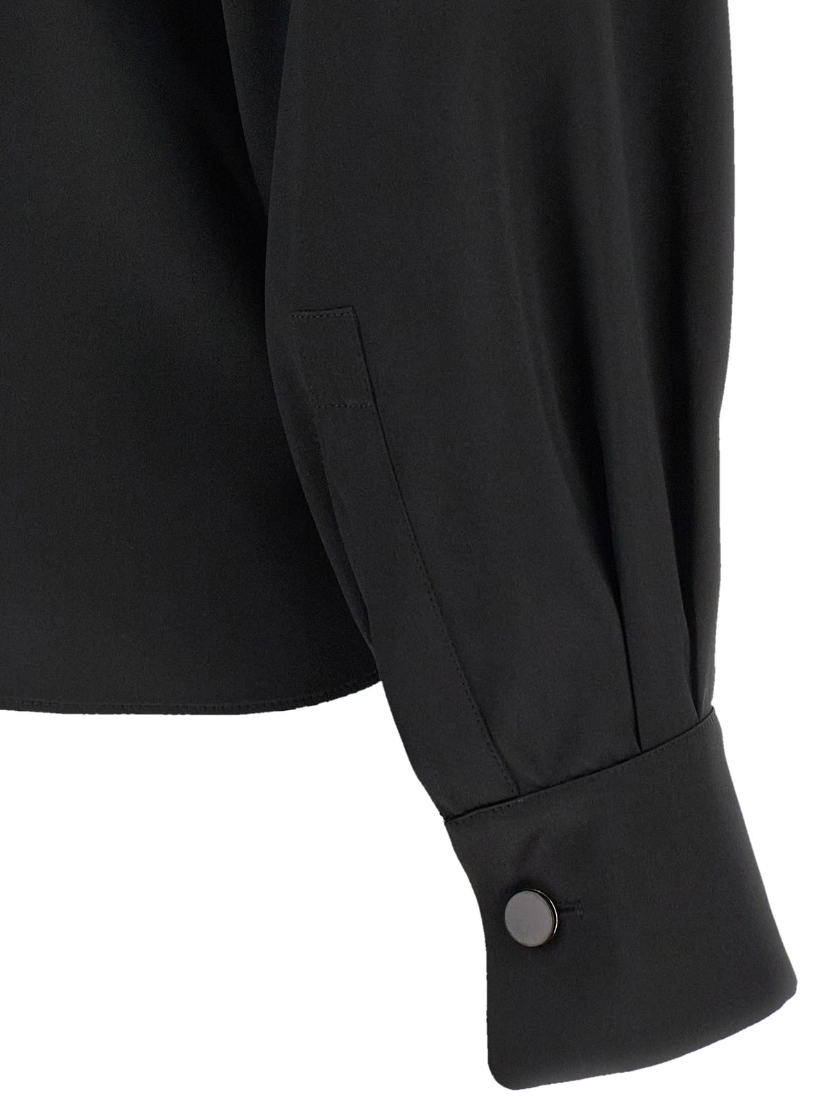 Max Mara Pianoforte Fiocchi Blouse Black