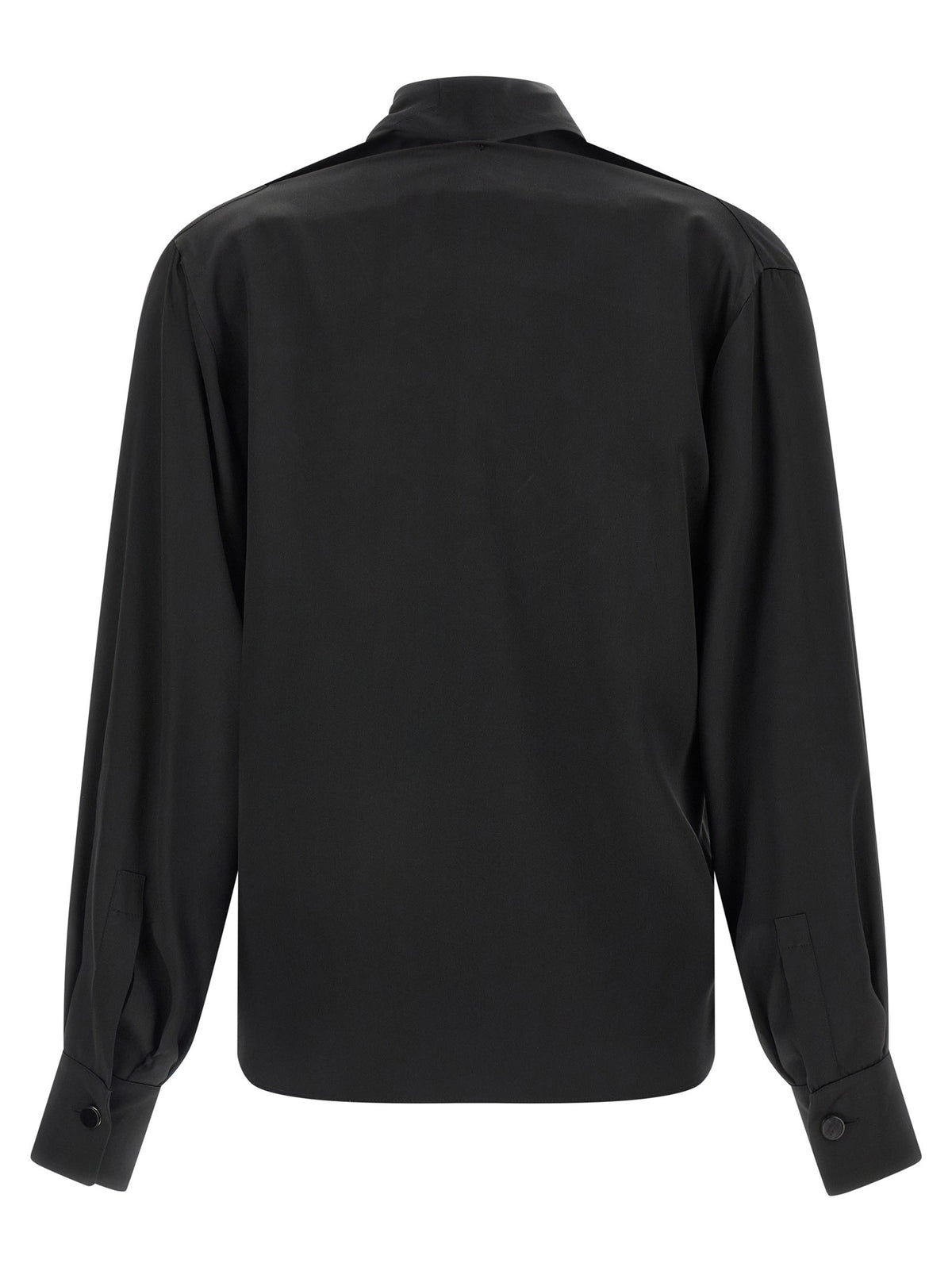 Max Mara Pianoforte Fiocchi Blouse Black