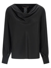 Max Mara Pianoforte Fiocchi Blouse Black