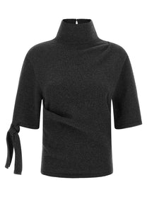 JACQUEMUS Fiocco Top Grey