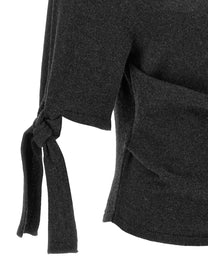 JACQUEMUS Fiocco Top Grey