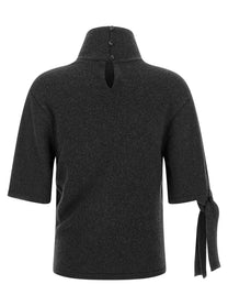 JACQUEMUS Fiocco Top Grey