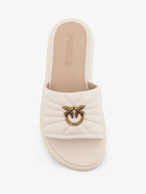 Pinko Women's Fiona Slides White