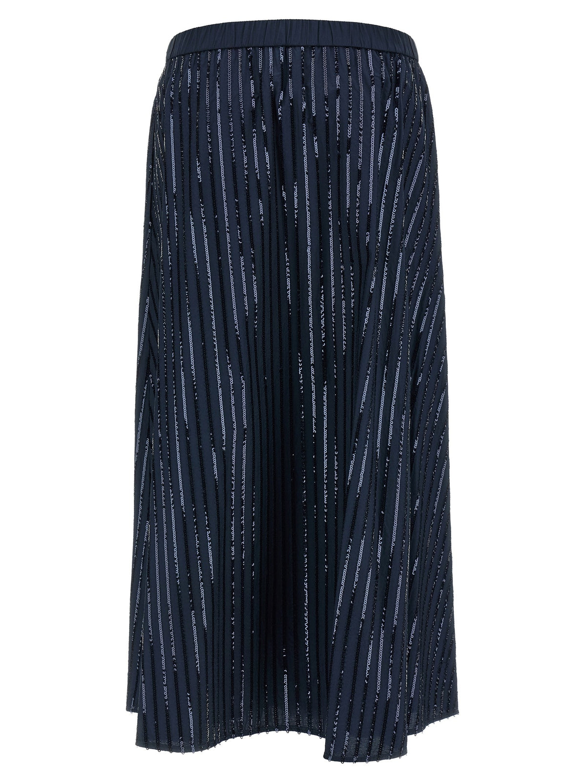 Weekend Max Mara Fiordi Sequin Skirt Blue