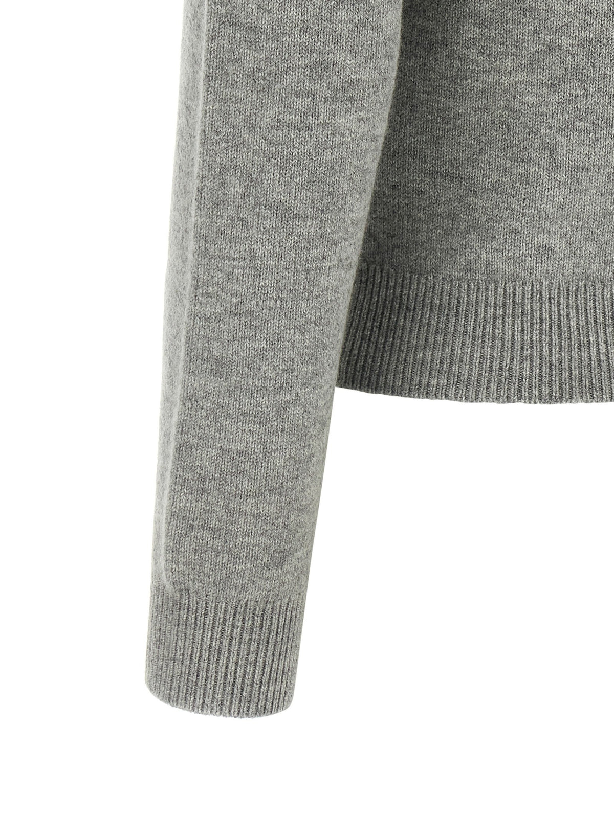self-portrait Fiore Pin Sweater Grey