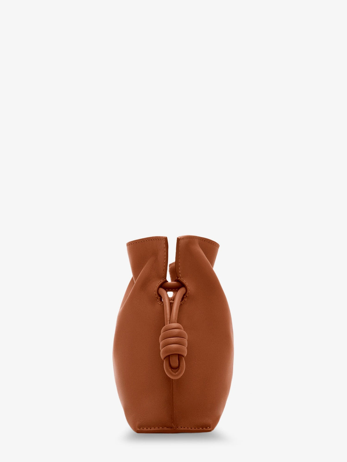 Loewe Women's Flamenco Clutch in Nappa Leather SQUIRREL