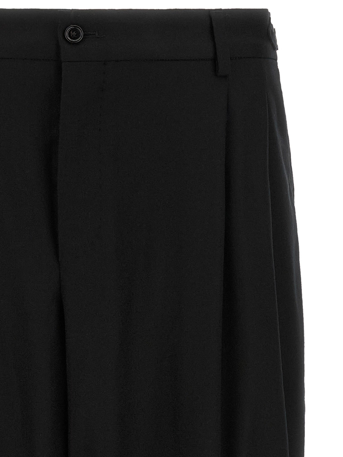 Dolce&amp;Gabbana Flannel Pants Black