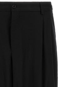 Dolce&amp;Gabbana Flannel Pants Black
