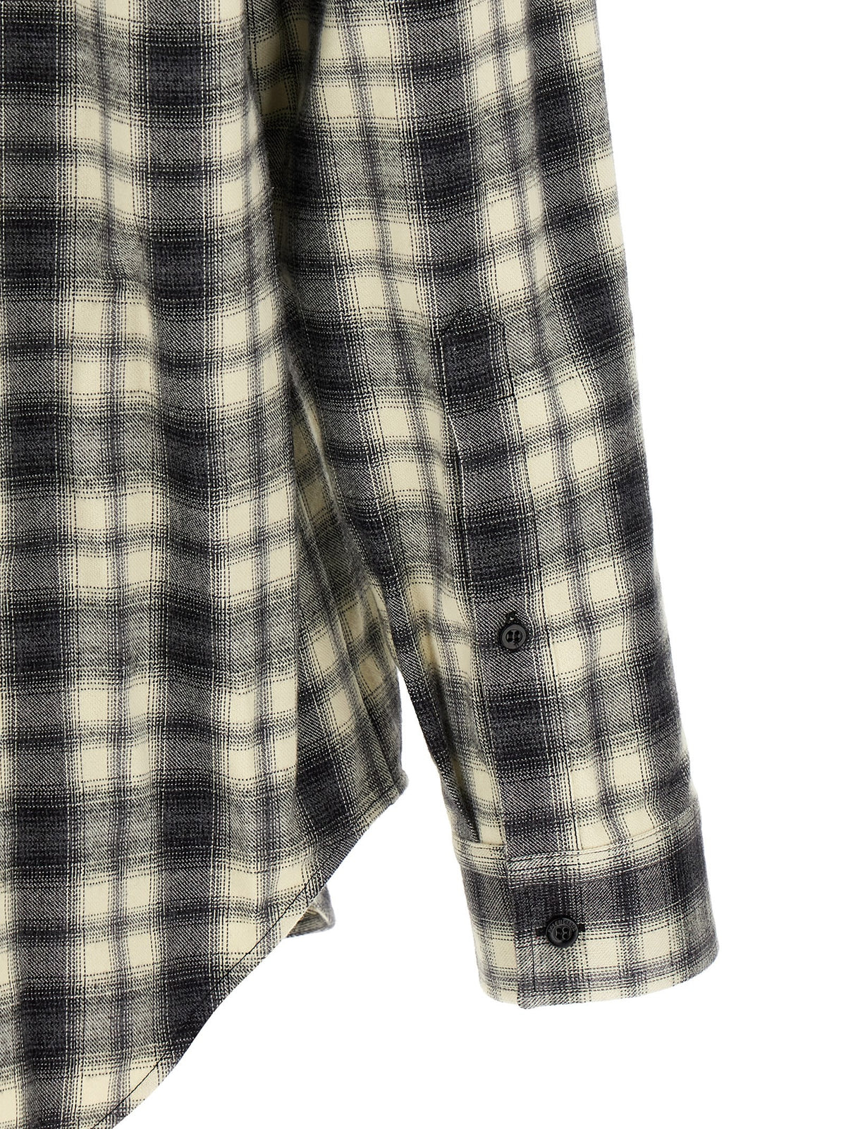 Balenciaga Flannel Shirt White