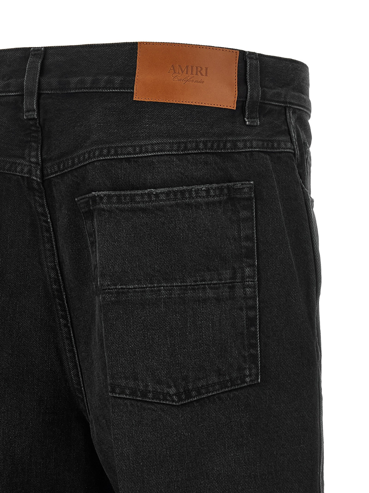 AMIRI Flared Leg Jeans Black