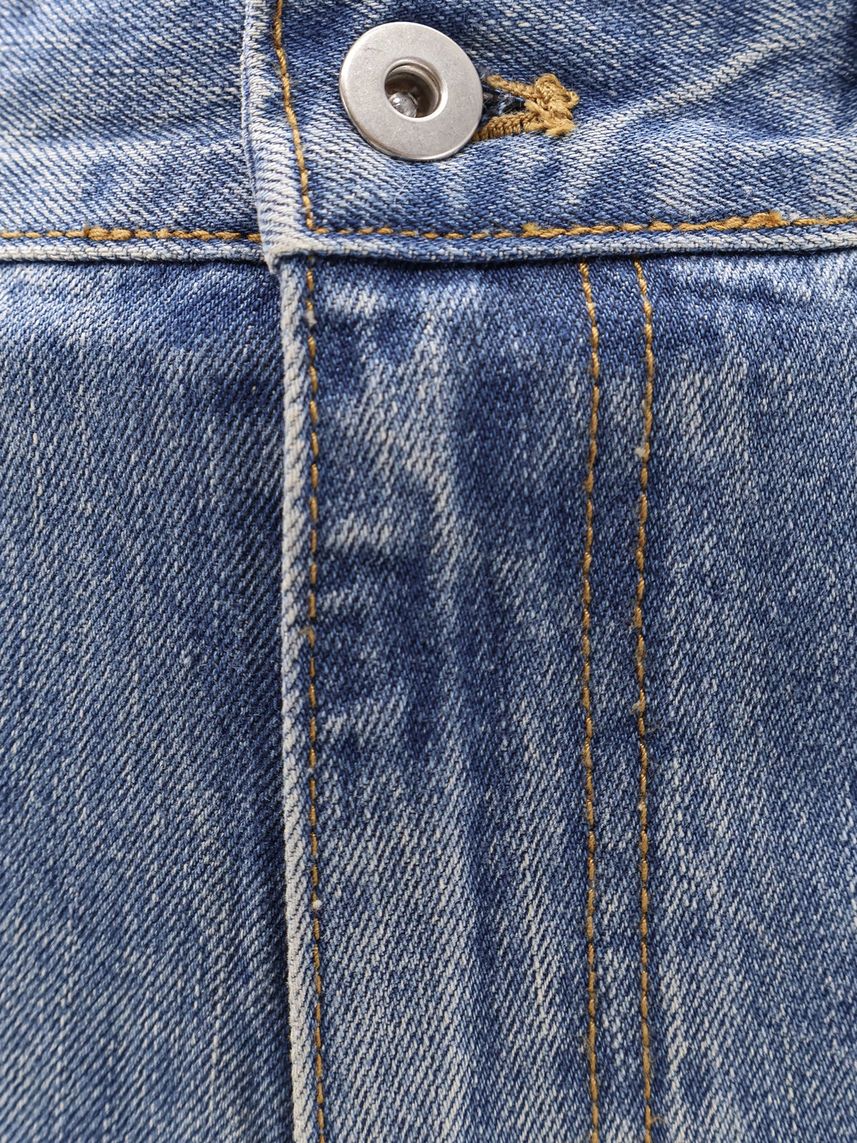 Tonywack Unisex Flared Leg Unisex Jeans Blue