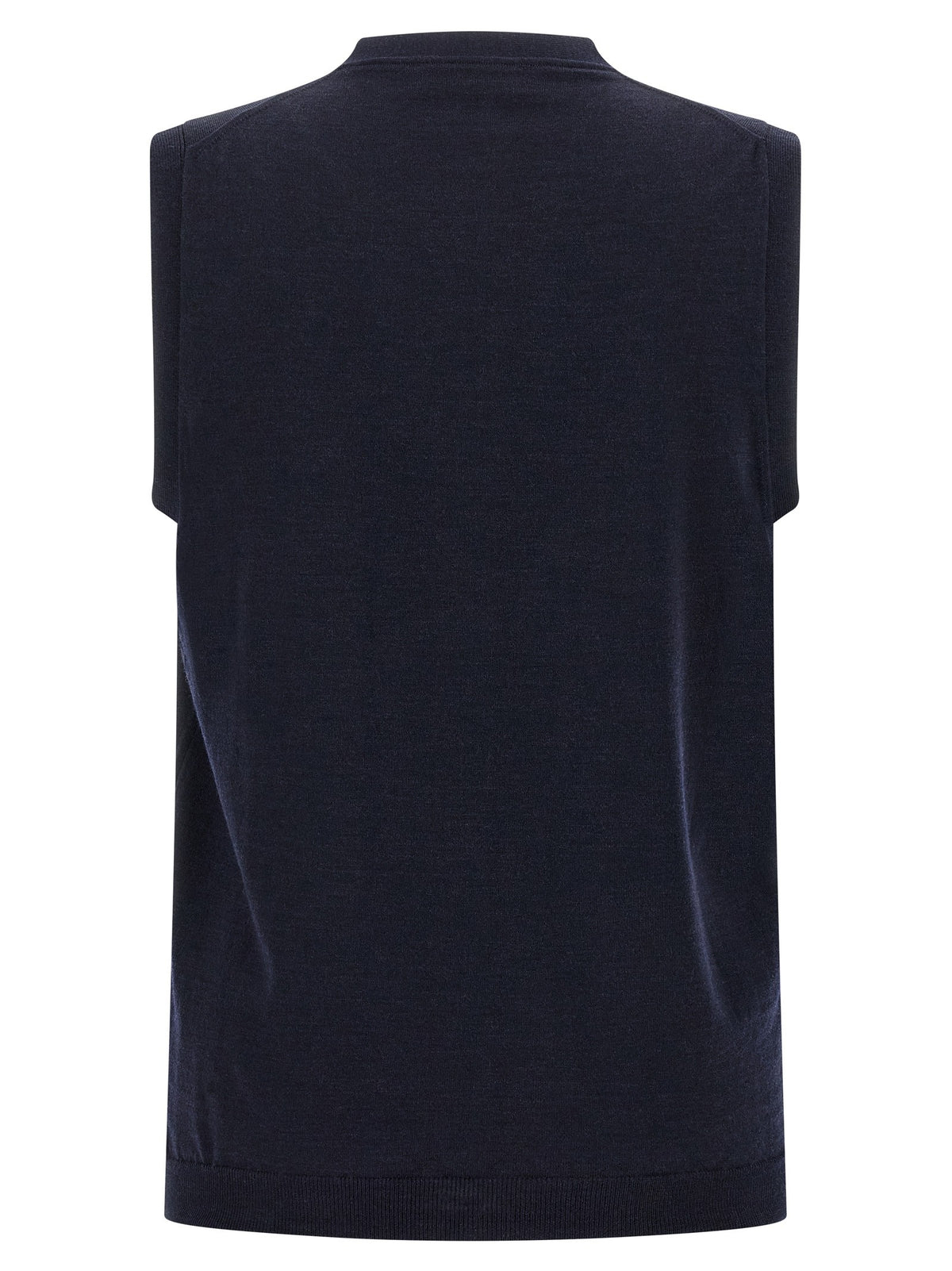 Zanone Flexwool Vest Blue