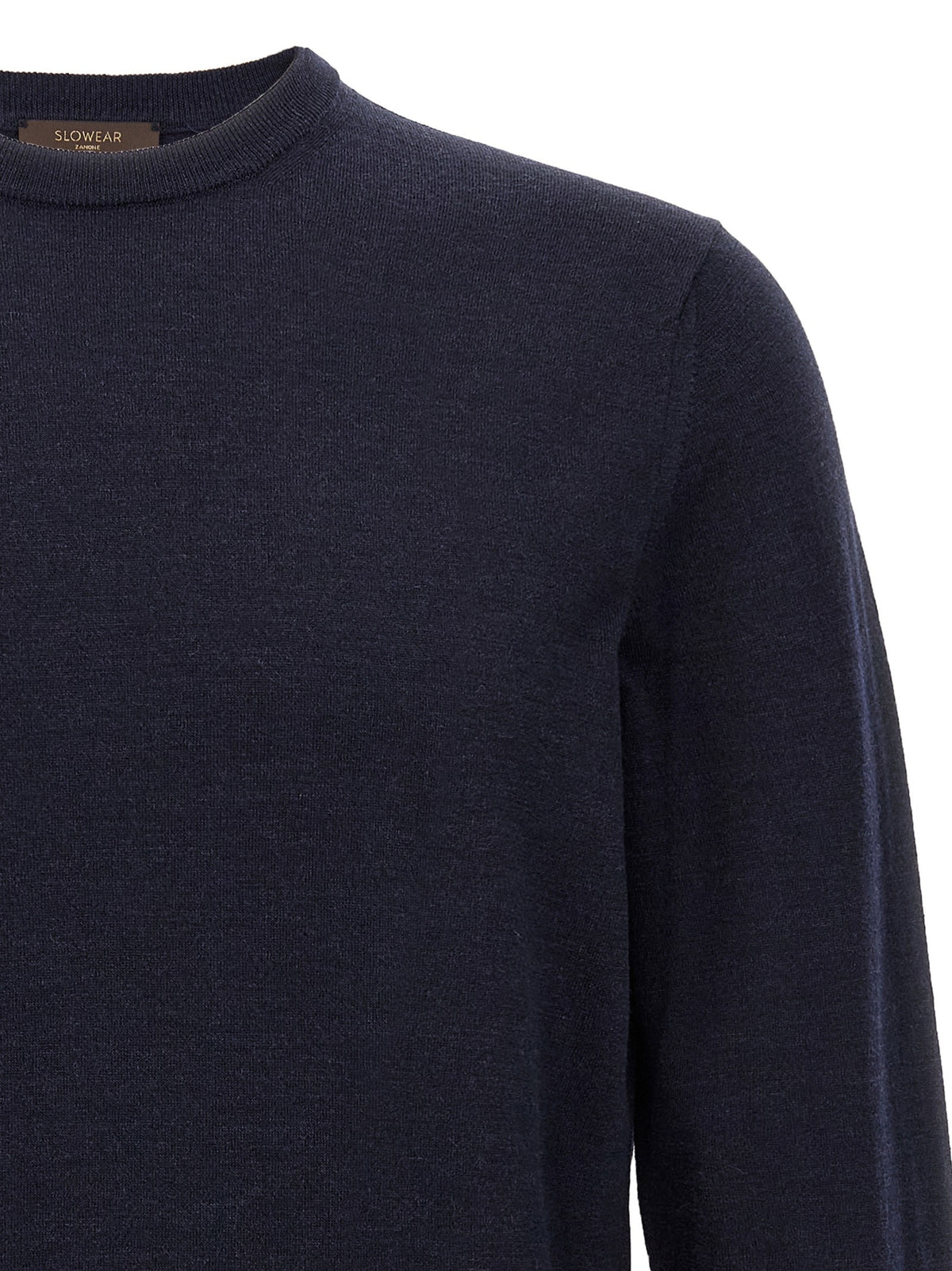 Zanone Flexwool Wool Sweater Blue
